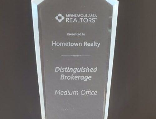 Hometown Realty Earns Distinguished Brokerage Award